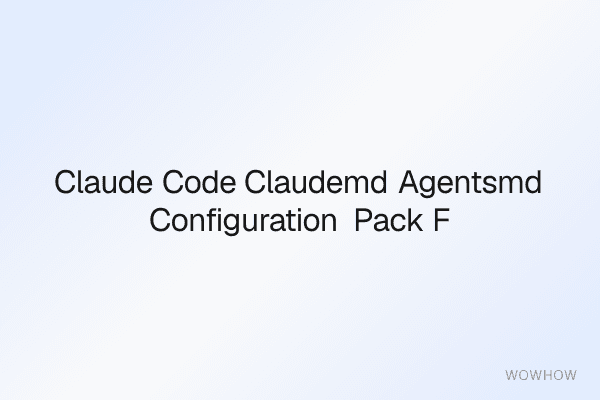Claude Code CLAUDE.md + AGENTS.md Configuration Pack for FastAPI & Django Backends