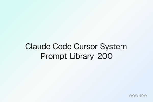 Claude Code + Cursor System Prompt Library (200+ Production-Ready Prompts)