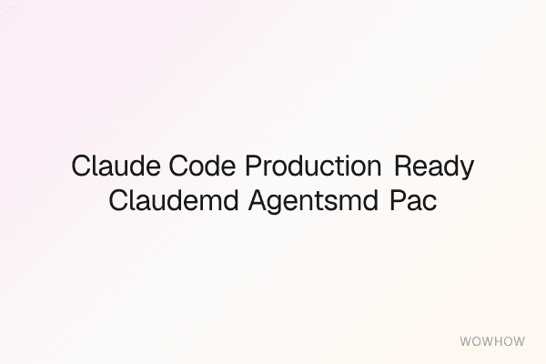 Claude Code Production-Ready CLAUDE.md + AGENTS.md Pack for Next.js Developers