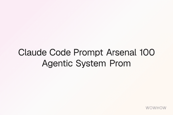 Claude Code Prompt Arsenal: 100+ Agentic System Prompts for CLI Coders