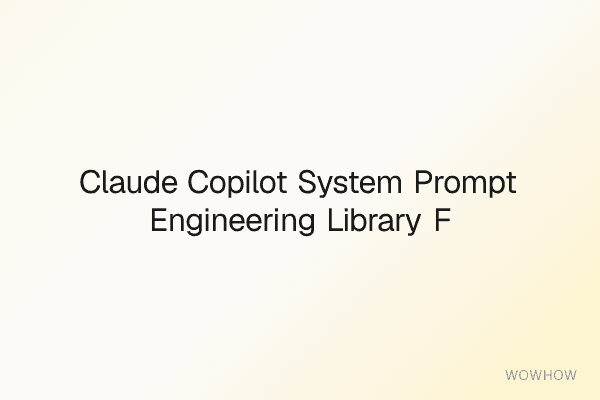 Claude & Copilot System Prompt Engineering Library for Devs