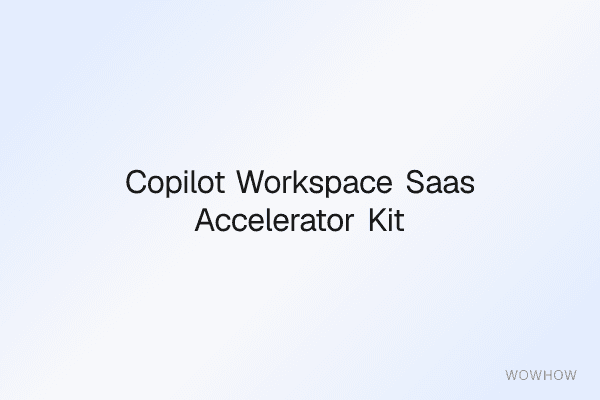 Copilot Workspace SaaS Accelerator Kit