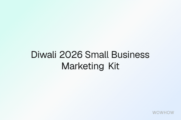 Diwali 2026 Small Business Kit: 40 Captions and Offer Calendar