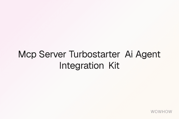 MCP Server TurboStarter: AI-Agent Integration Kit