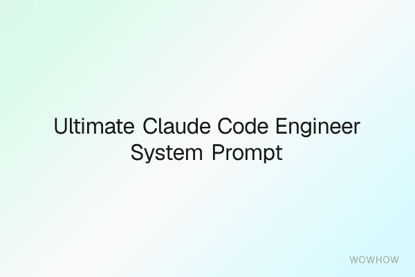 Ultimate Claude Code Engineer: System Prompt Library for High‑Performance Developers