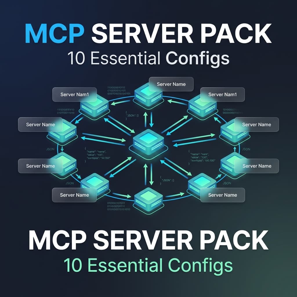 MCP Server Pack — 10 Essential Configs for Claude Code