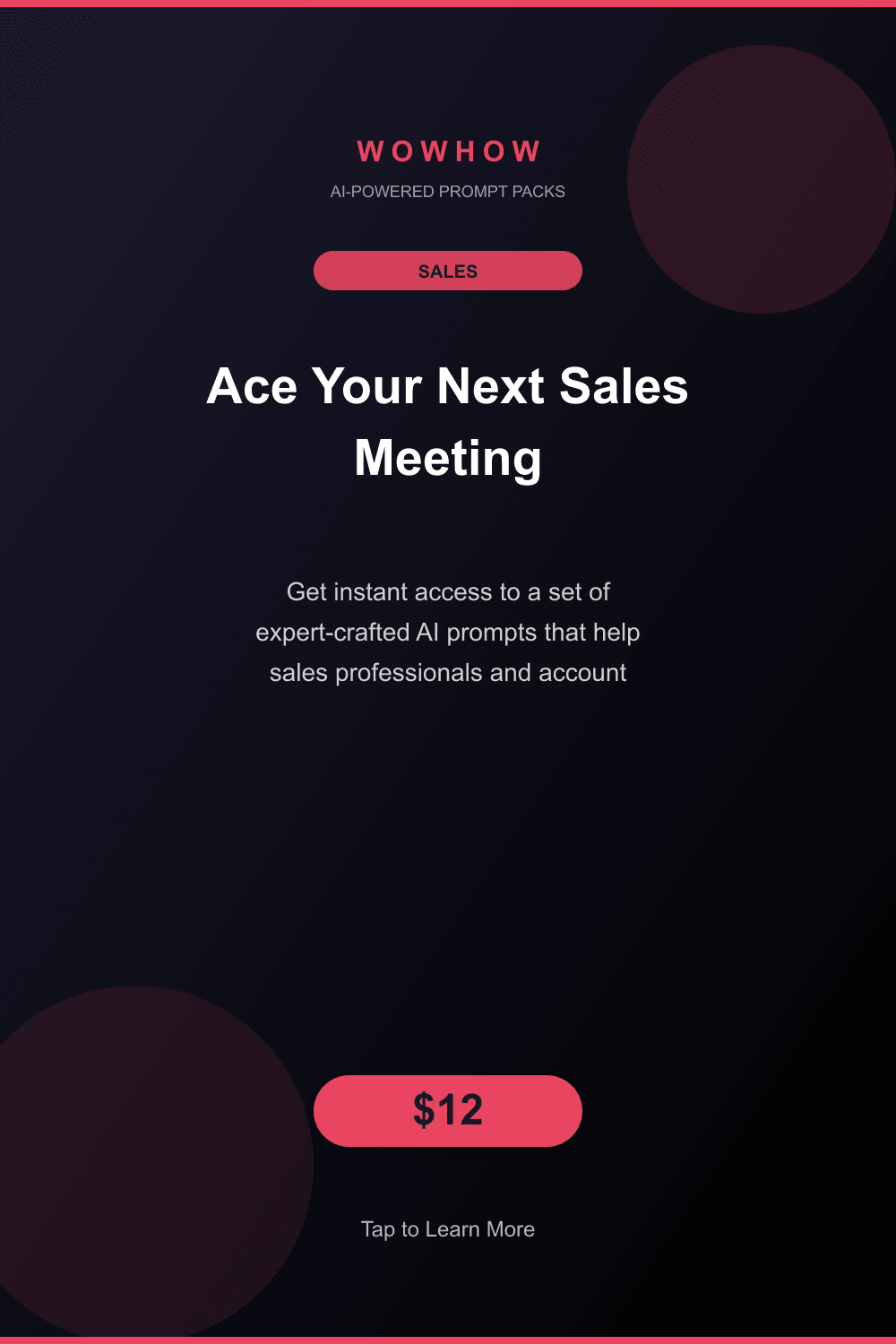 Ace Your Next Sales Meeting