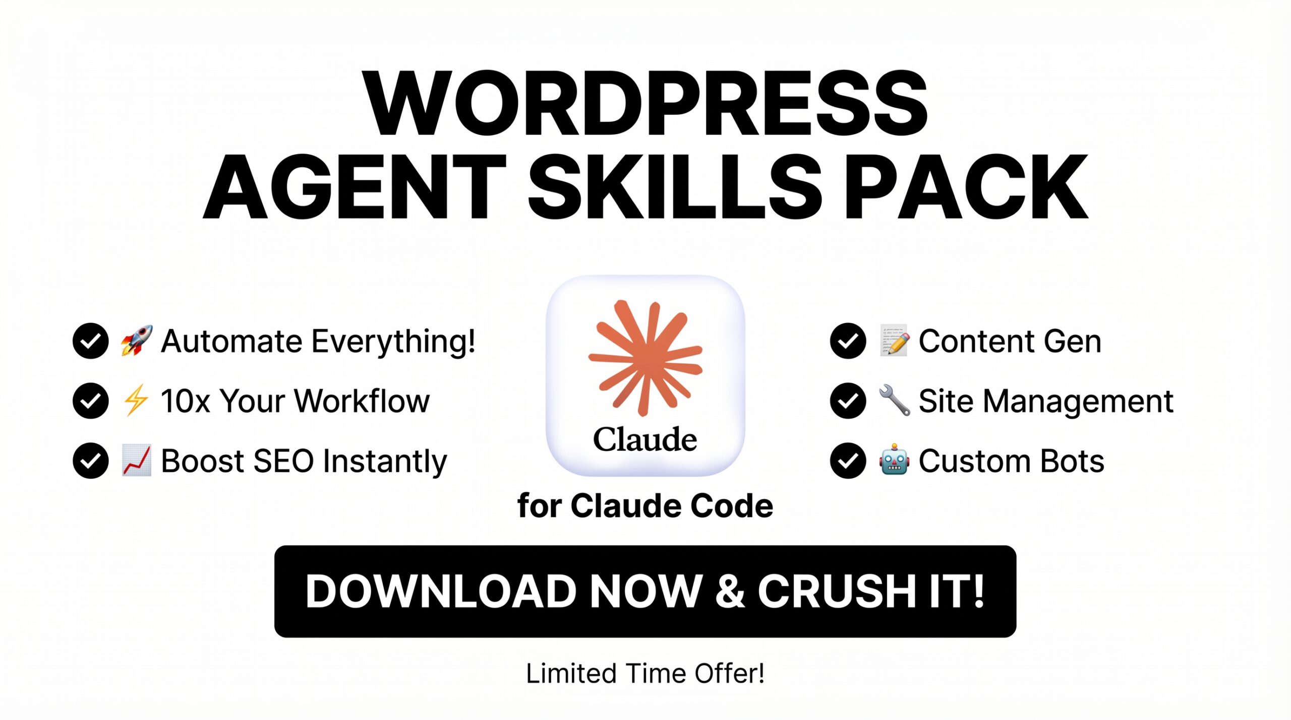 WordPress Agent Skills Pack for Claude Code